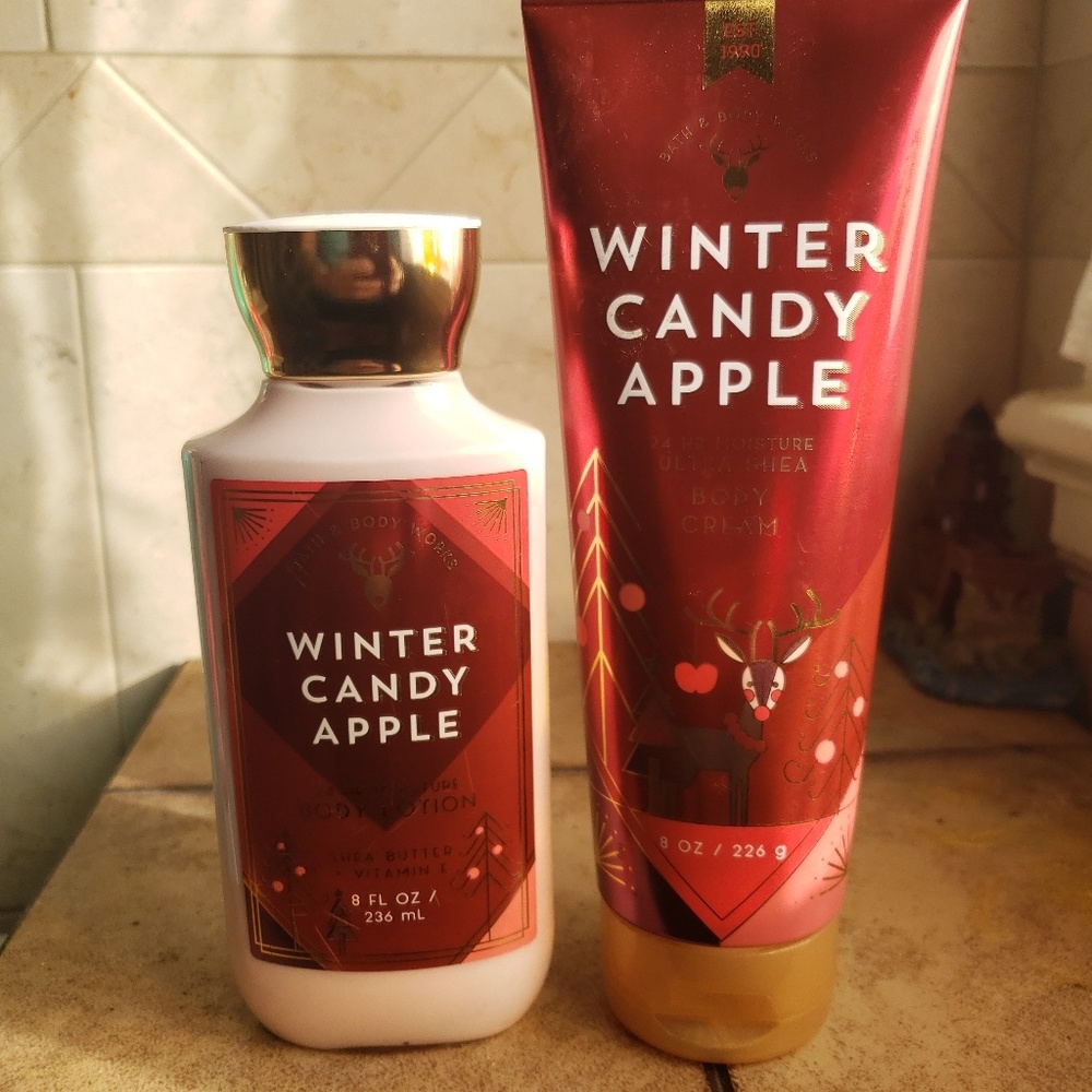 Bath & Body Works Lotion/Body Cream Set